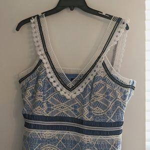 Gianni Bini 12 blue dress